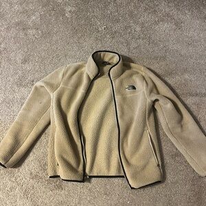 Mens north face zip up